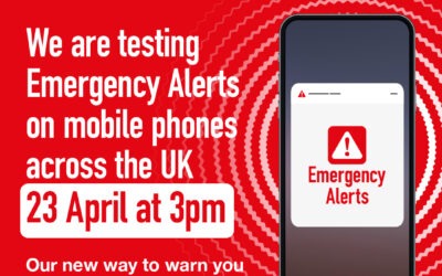 Test of Government’s new, national Emergency Alerts system at 3pm on Sunday 23rd April